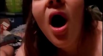 Nasty Wife Deepthroat Huge Guy Dick Then Swallow His Jizz