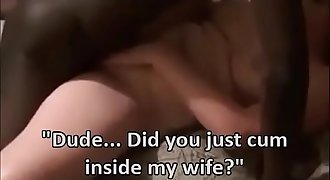 Wife fucked by BBC in front of hubby